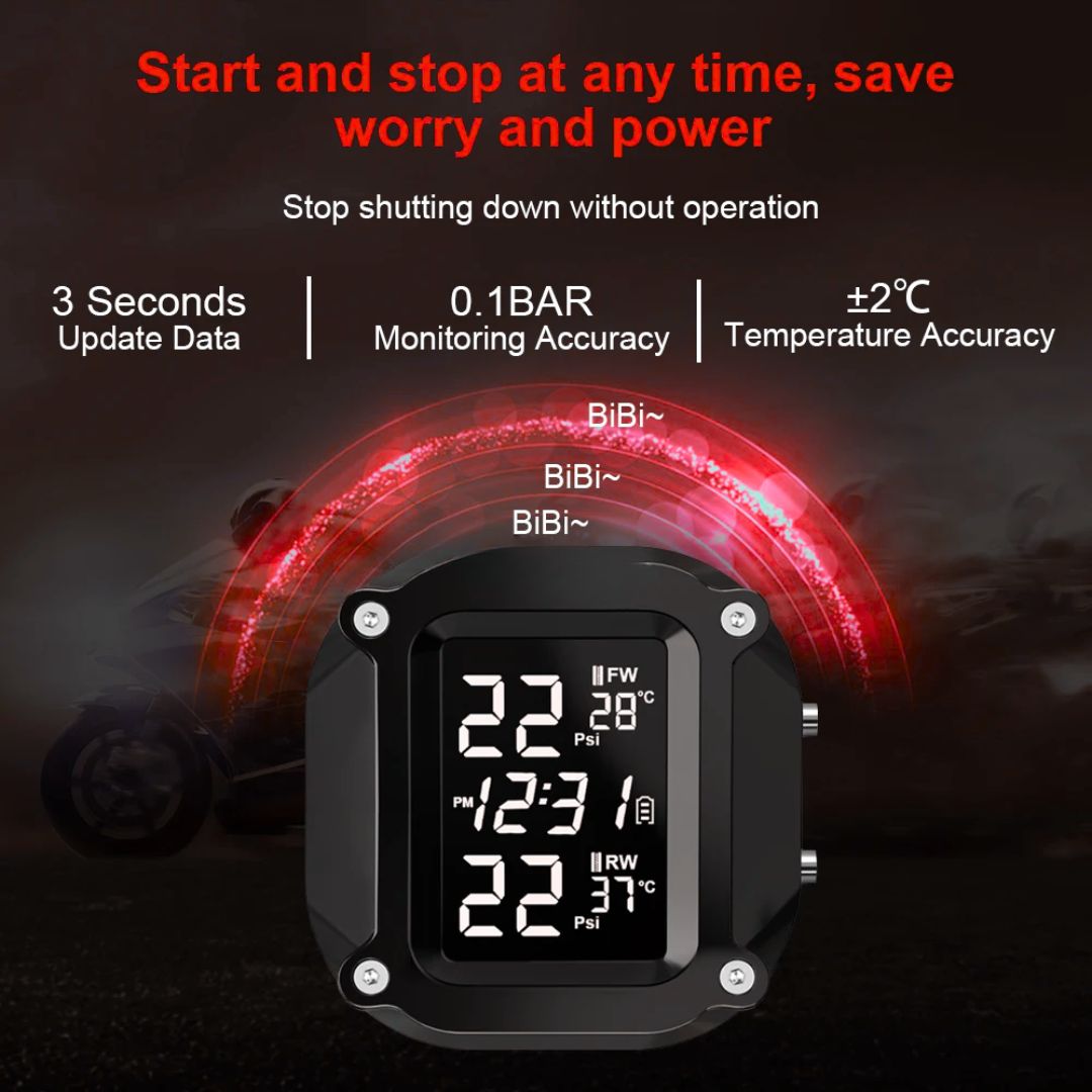 Motorcycle Tire Pressure Monitor - VIP Exclusive Product