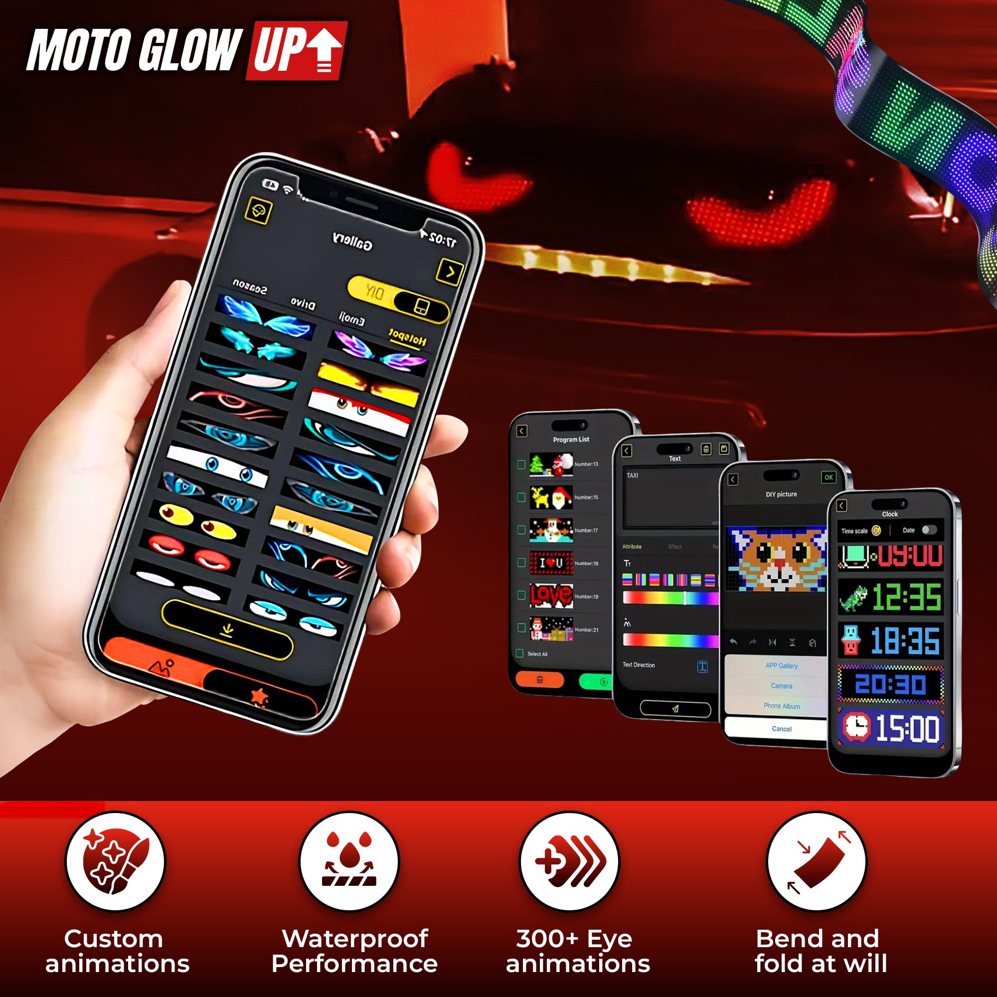 Moto Eyes - Animated Moto Eyes - VIP Price